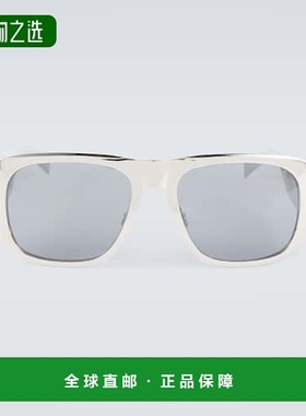 1h可退 香港直邮Saint Laurent 圣罗兰 男士 SL 636 方框太阳眼镜