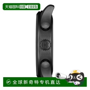 歐洲直郵TISSOT XL系列 男士 黑色精鋼表殼石英機(jī)芯腕表45mm 天梭