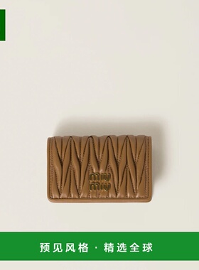 1h可退 欧洲直邮MIU MIU 缪缪 25秋冬 5MC122_2FPP_F098L 女士 卡