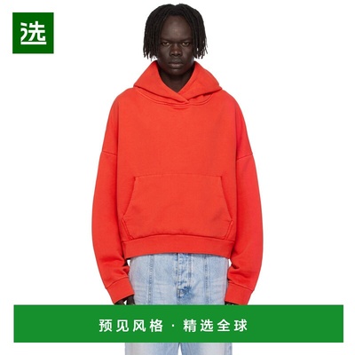 1h可退 香港直邮Entire Studios 男士 红色 Heavy 连帽衫 ES2125C