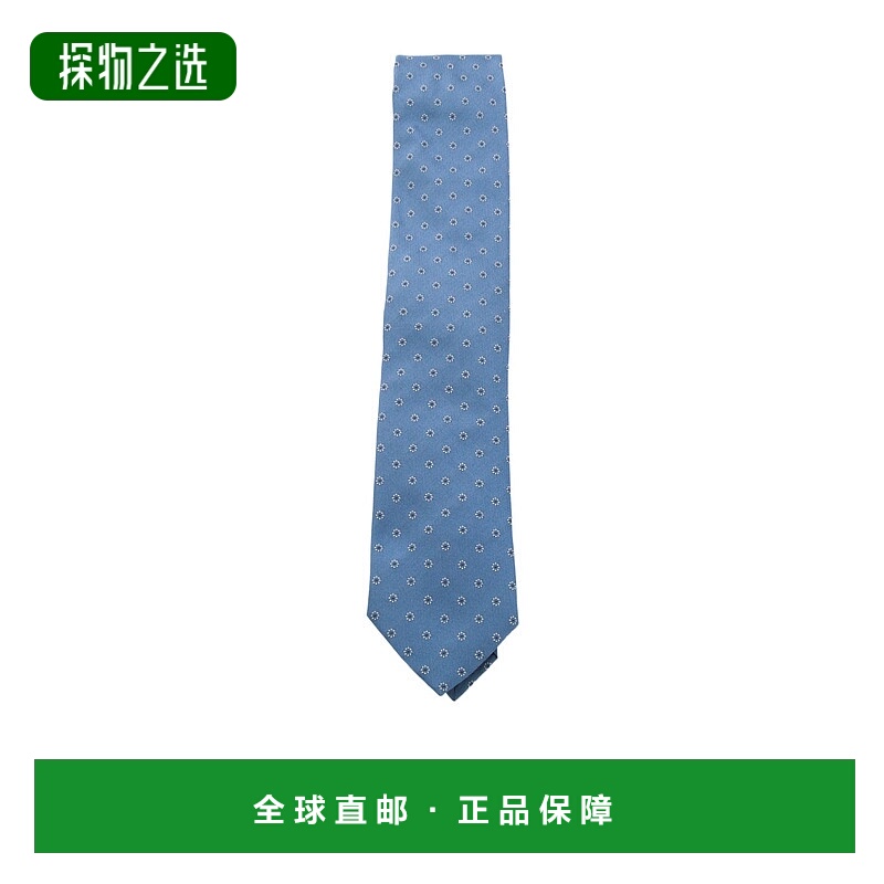 香港直邮Zegna 尖头领带 Z2D03TA21P8杰尼亚真丝