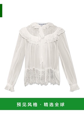 香港直邮SELF-PORTRAIT 女士衬衫 RS26192TW0WHITE SS2026