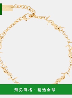 1h可退 香港直邮Saint Laurent 圣罗兰 女士 YSL 链条手链配饰