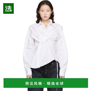 1h可退 香港直邮Ottolinger 女士 白色 Twisted-Pleat Tailored