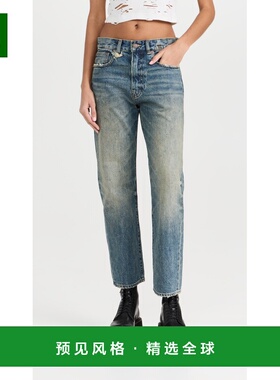 1h可退 香港直邮R13 女士 男友风牛仔裤 RTHIR正品品牌时尚潮流高