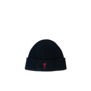 香港直邮Ami Paris 羊毛毛线帽 BFUHA106018.潮流穿搭 高级感正品