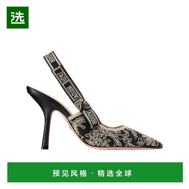 香港直邮Dior J'Adior 露跟高跟凉鞋 KCP867DQB迪奥皮鞋