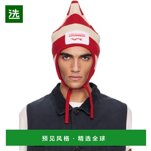 1h可退 香港直邮Charles Jeffrey Loverboy 男士 红色 & 灰白色 S