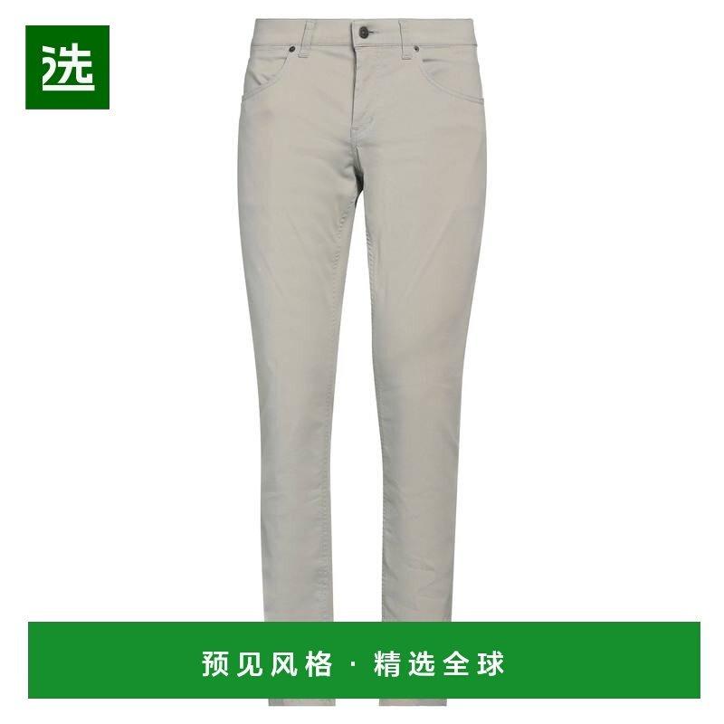 1h可退 香港直邮Dondup 男士 5口袋长裤 grey灰色 舒适时尚,男装,休闲裤,淘宝优惠券,粉丝福利购,淘宝优惠卷