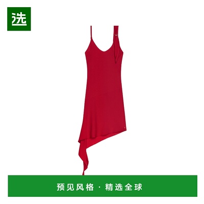 香港直邮Courreges 不对称连衣裙 125CRO538PL0147