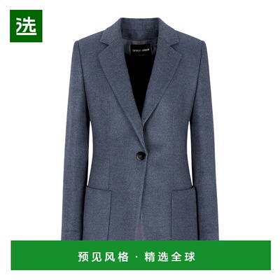 1h可退 香港直邮Giorgio Armani 单排扣西装外套 GW001905TE16707