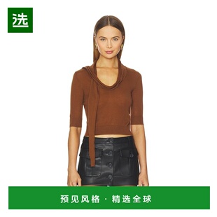 1h可退 香港直邮THE GARMENT 女士 Bergen 围巾领针织上衣 21791