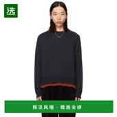 香港直邮Our 毛衣 Legacy 黑色 1h可退 Roundneck 男士 True M425