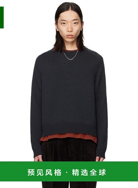 1h可退 香港直邮Our Legacy 男士 黑色 True Roundneck 毛衣 M425