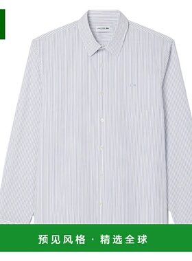 1h可退 香港直邮LACOSTE 男士衬衫 CH9087AZZURRO CO 浅蓝色 CAMI