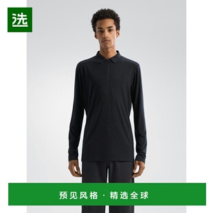 欧洲直邮Arc'teryx 始祖鸟 FRAME短袖POLO衫 男装长袖羊毛拉链