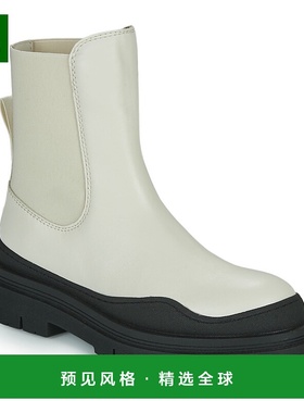 欧洲直邮See by Chloe 女士圆头中筒靴子 时尚女鞋ALLI切尔西靴