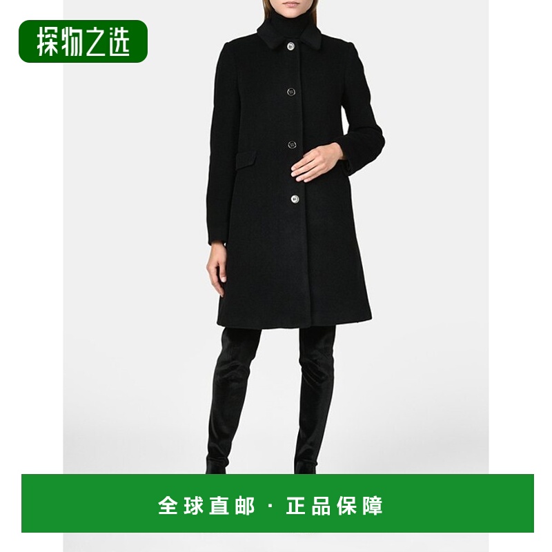 香港直邮Emporio Armani 单排扣大衣 6Z2L63N48Z羊毛阿玛尼