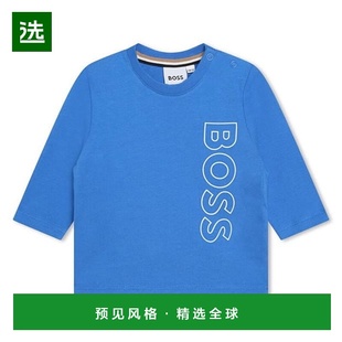 1h可退 香港直邮BOSS 波士 婴儿 Infants 长袖徽标T恤童装