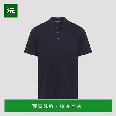 香港直邮BRIONI 男士POLO衫 UJVD0LOD6204100 SS2026 蓝色