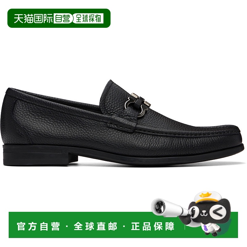 1h可退 香港直邮Salvatore Ferragamo 菲拉格慕 男士 黑色 Gancin