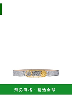 香港直邮Versace Safety Pin腰带 10218361A16126范思哲牛皮针扣
