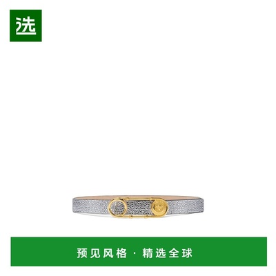 香港直邮Versace Safety Pin腰带 10218361A16126范思哲牛皮针扣