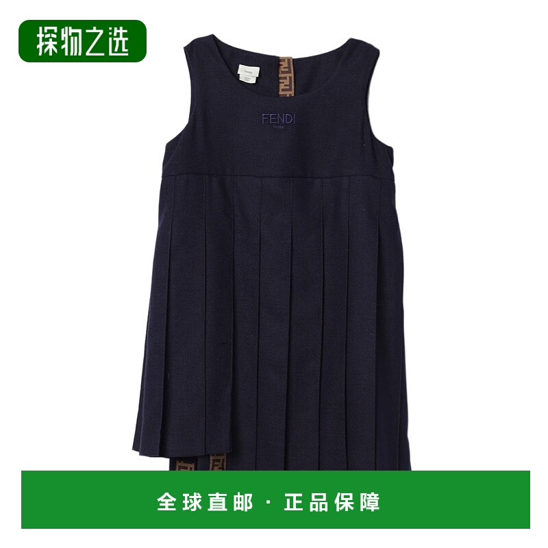 香港直邮Fendi 拉链连衣裙 JFB724AS5A