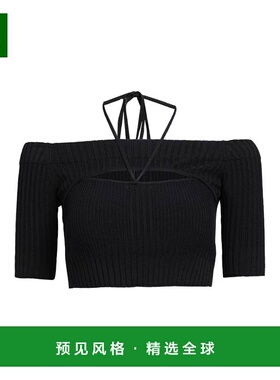 1h可退 香港直邮ANDREĀDAMO 女士 毛衣 black黑色 舒适时尚