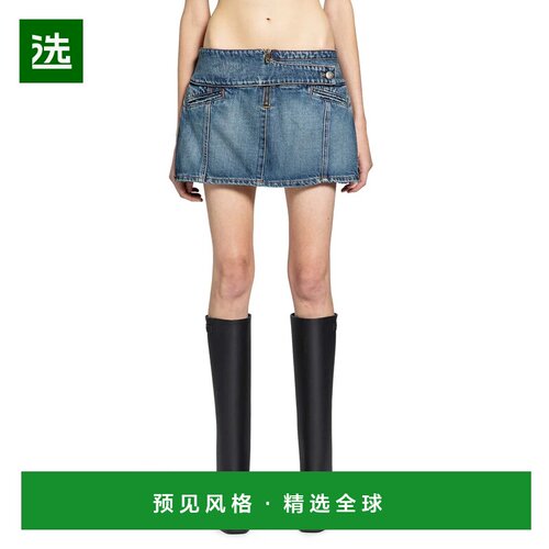 香港直邮COPERNI 女士半身裙 COPJ109F2055BLU AW2025 蓝色 牛仔