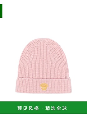 香港直邮Versace 翻边毛线帽 10165681A11726范思哲