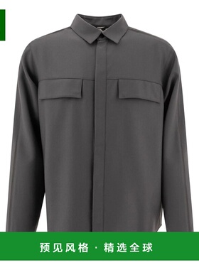 香港直邮GR10K 男士衬衫 AG121024CC22 AW2024 灰色 