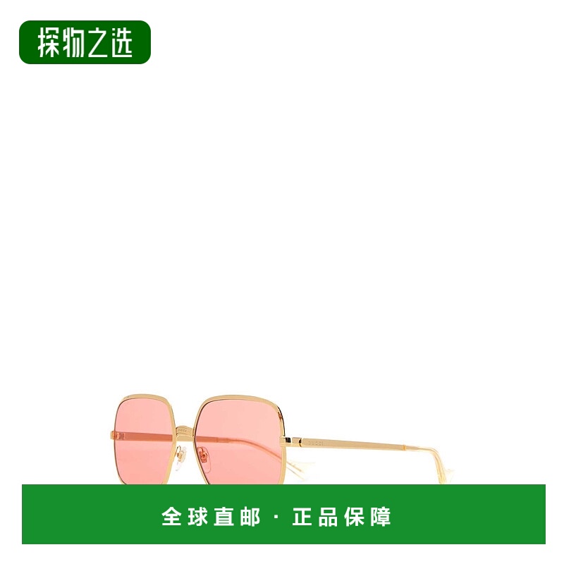 1h可退 欧洲直邮gucci 女士 太阳镜古驰正品潮流时尚简约显脸小高