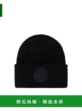 香港直邮Canada Goose Ribbed knit hat 6936M针织帽