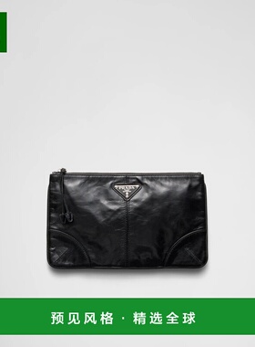 1h可退 欧洲直邮PRADA 普拉达 26春夏 2MB052_2CX7_F0002 男士 钱