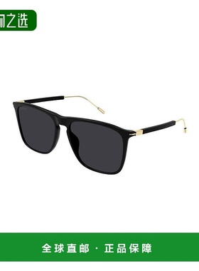1h可退 香港直邮Gucci 古驰 男士 徽标太阳镜 GG1269S black黑色