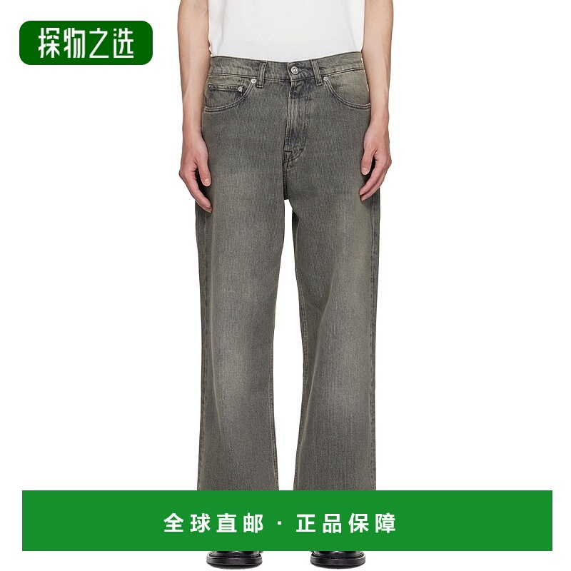 1h可退 香港直邮Our Legacy 男士 灰色 Third Cut 牛仔裤 M4255TA