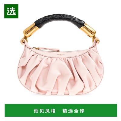 香港直邮BALMAIN 女士手提包 GN1BS027LSXP4HR SS2026 粉红色