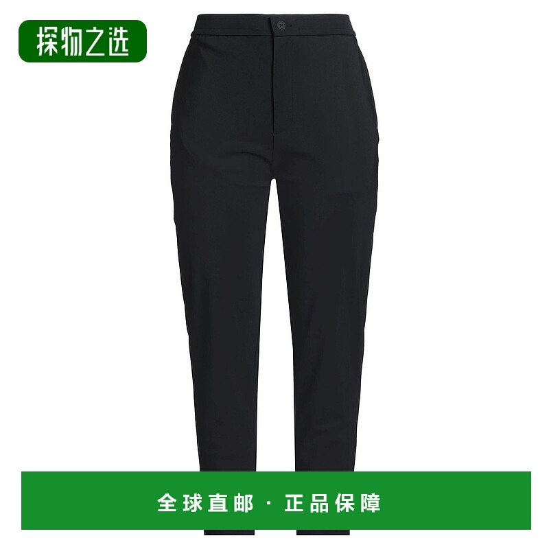 香港直邮THEORY 希尔瑞 女士 休闲长裤 black黑色 舒适时尚