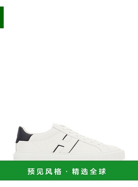 香港直邮Hogan 男士 H691 白色皮质运动鞋 HXM6910FU100ZL3014BIA