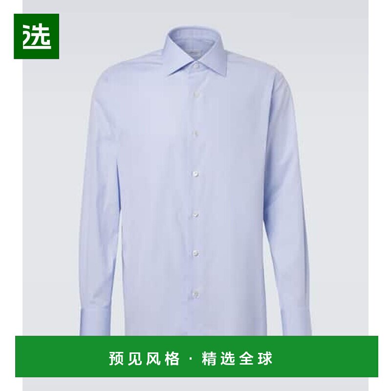 1h可退 香港直邮Brioni 布里奥尼 男士 William 棉质牛津衬衫男装