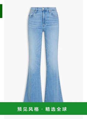 1h可退 香港直邮Paige 女士 Genevieve 中腰喇叭牛仔裤 7309F72W4