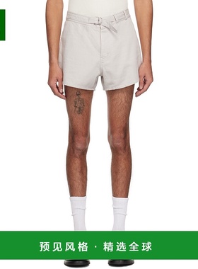 1h可退 香港直邮Our Legacy 男士 灰色 Oyster Trunk 短裤 M2254O