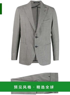 1h可退 香港直邮Tagliatore 男士 Costume Damier 西装 2smc26k11