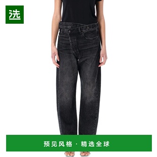 香港直邮R13 女士牛仔裤 25PR13W2048D274A SS2025 黑色 R13 Cros