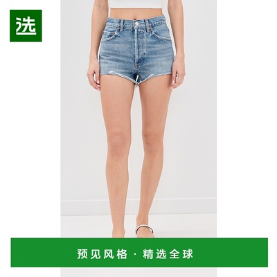 1h可退 香港直邮AGOLDE 女士 Ridley 复古高腰短裤  舒适时尚
