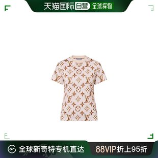 花卉字母图案T恤 路易威登 VUITTON 欧洲直邮LOUIS