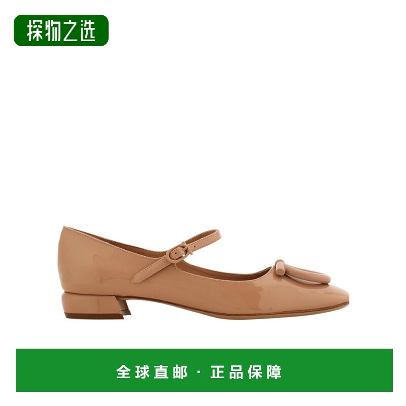 香港直邮Salvatore Ferragamo Maxi Gancini 玛丽珍 01K512