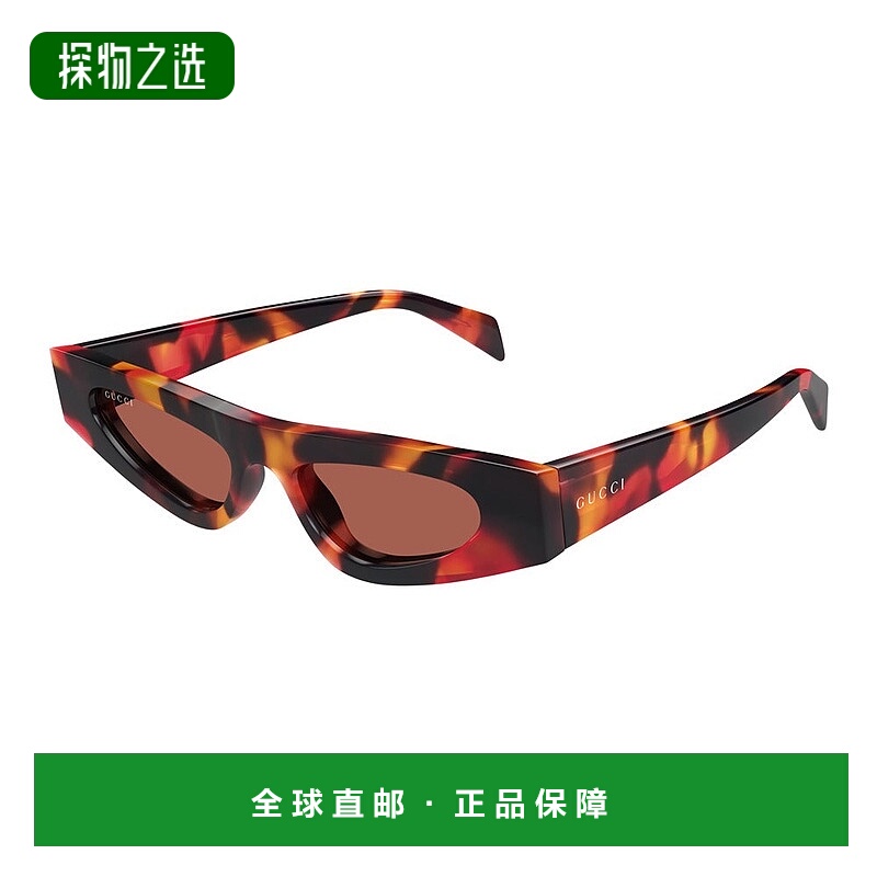 1h可退 香港直邮Gucci 古驰 女士 GG1779S col. 005 雪茄色太阳眼