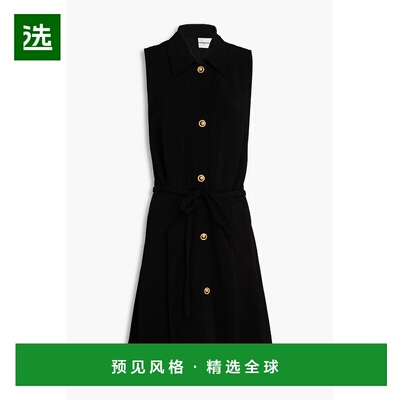 1h可退 香港直邮CLAUDIE PIERLOT 女士 Rana 褶裥粗纺梭织迷你衬